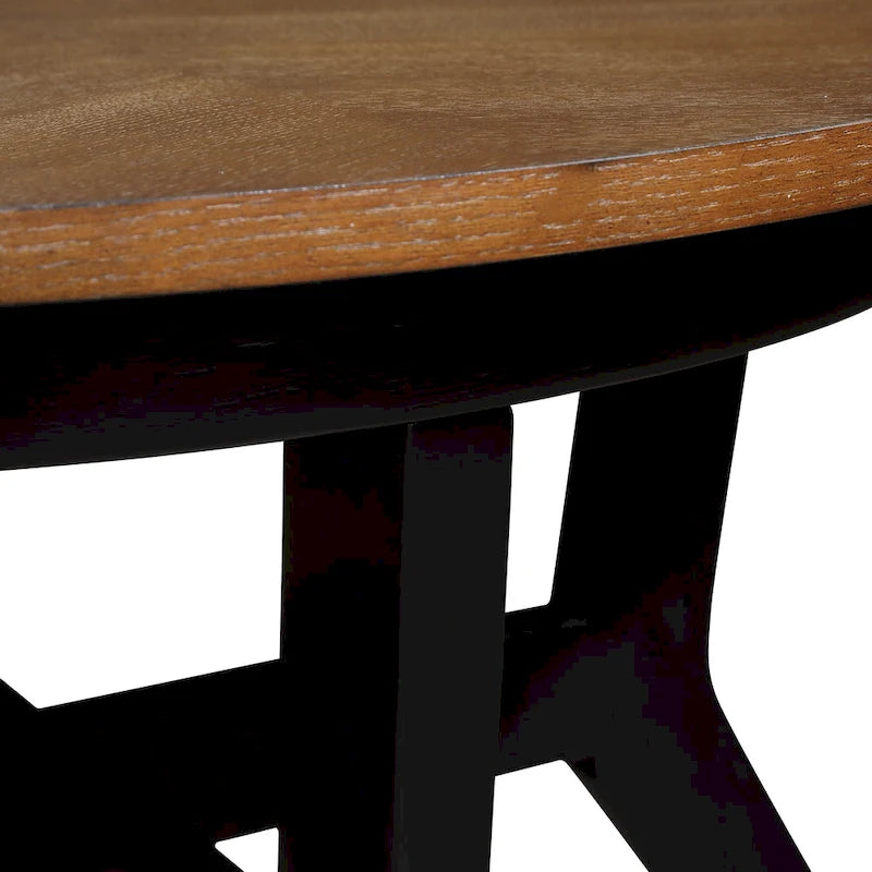 Table basse ronde en bois