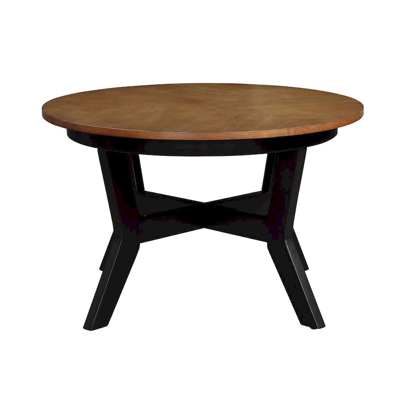 Table basse ronde en bois
