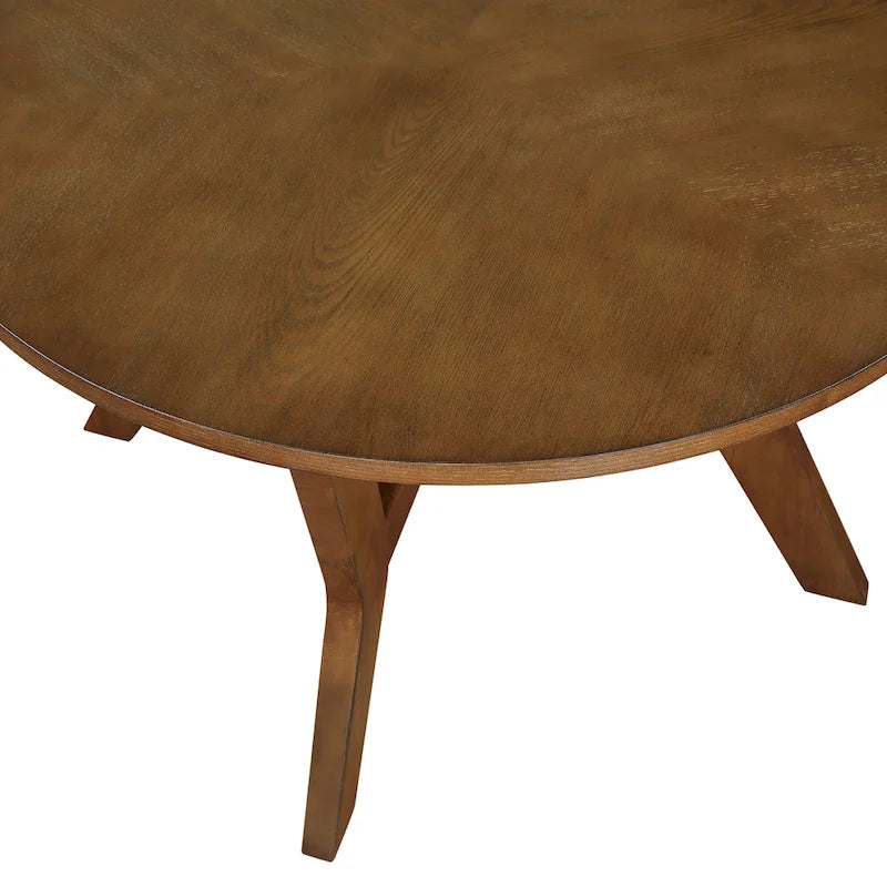 Table basse ronde en bois