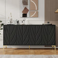Buffet quatre portes sculpté créatif