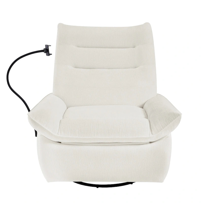 Fauteuil inclinable électrique avec coussins pour salon