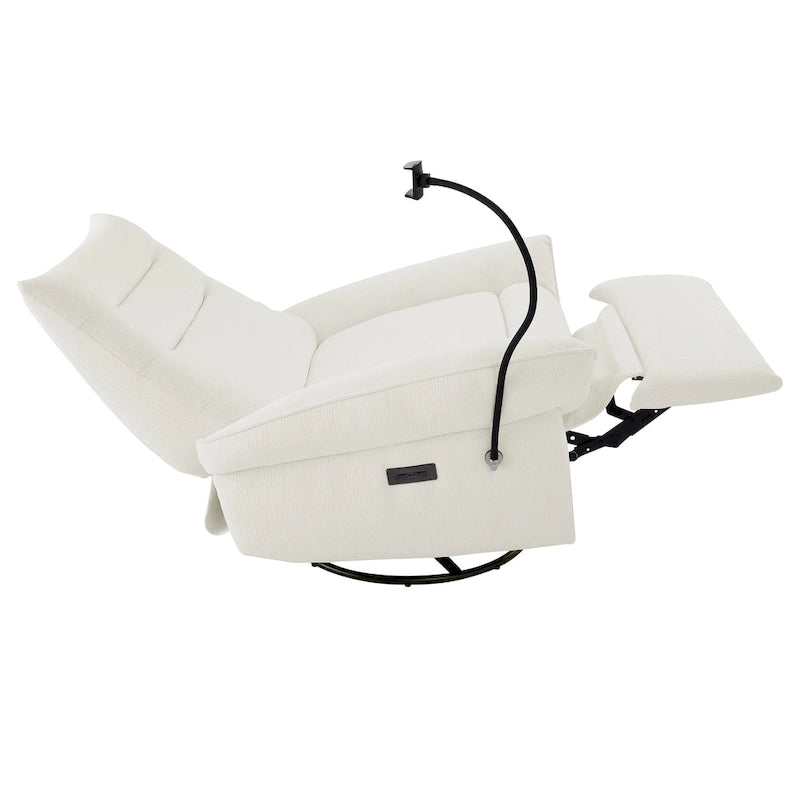 Fauteuil inclinable électrique avec coussins pour salon