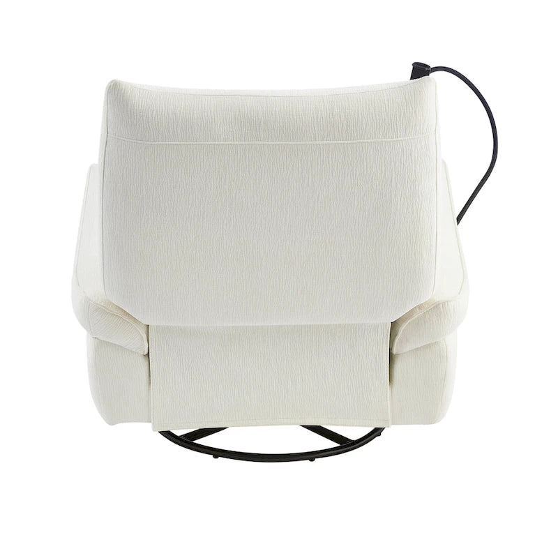 Fauteuil inclinable électrique avec coussins pour salon