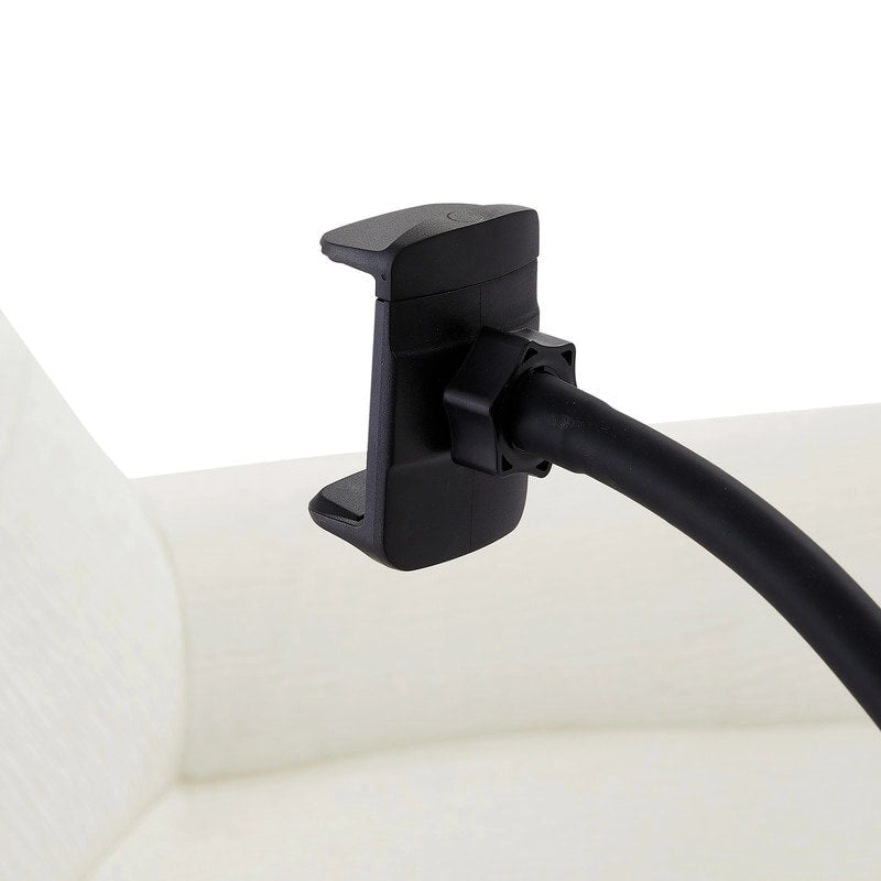 Fauteuil inclinable électrique avec coussins pour salon