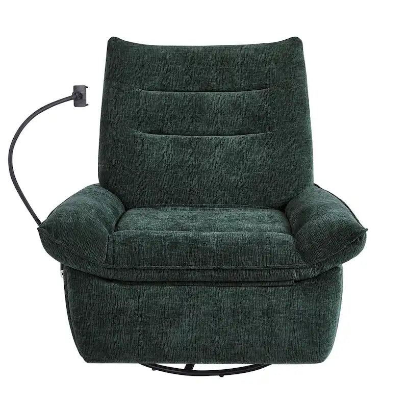 Fauteuil inclinable électrique avec coussins pour salon