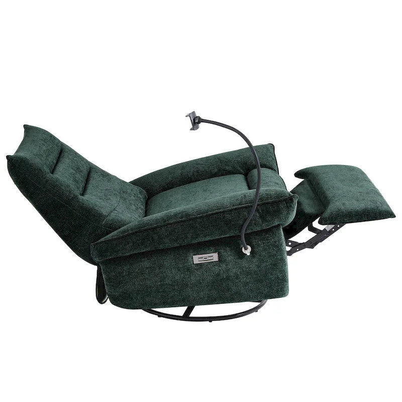 Fauteuil inclinable électrique avec coussins pour salon