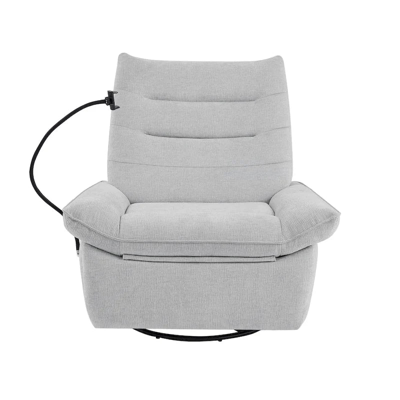 Fauteuil inclinable électrique avec coussins pour salon