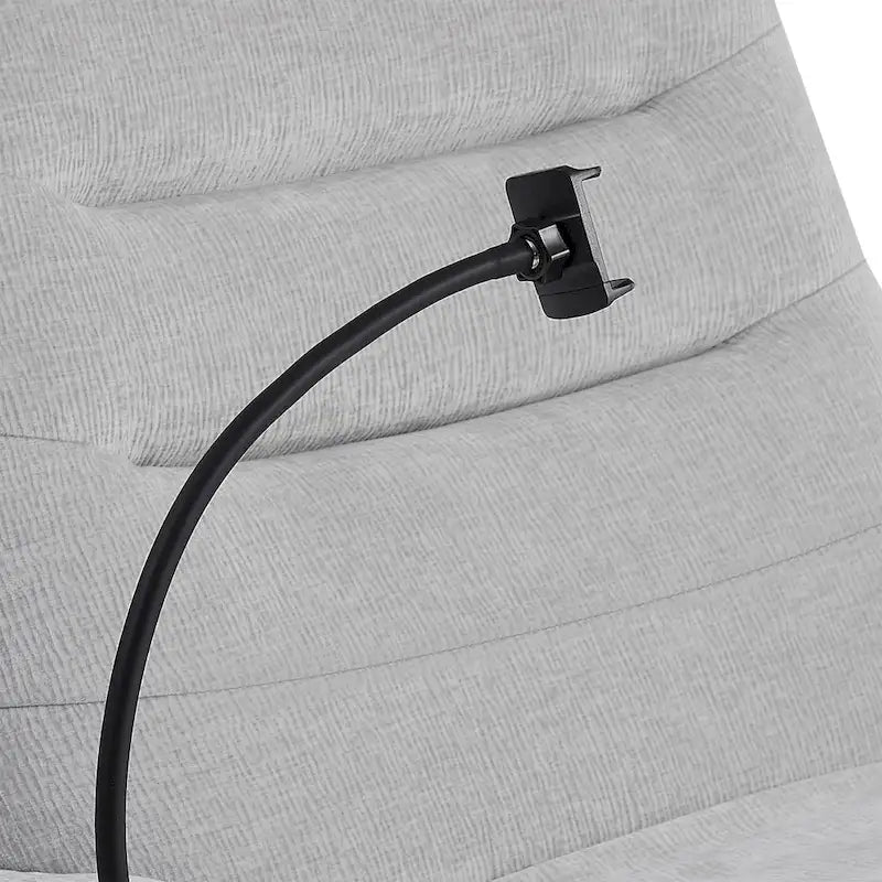Fauteuil inclinable électrique avec coussins pour salon