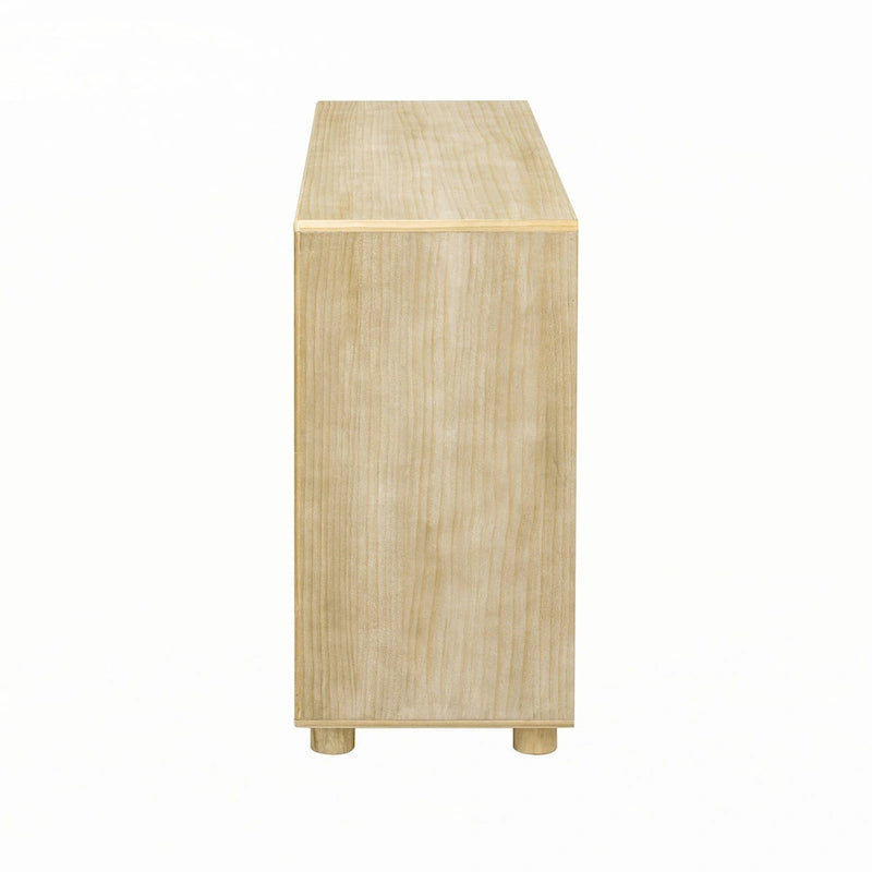 Console de table avec tiroirs et étagères pour entrée
