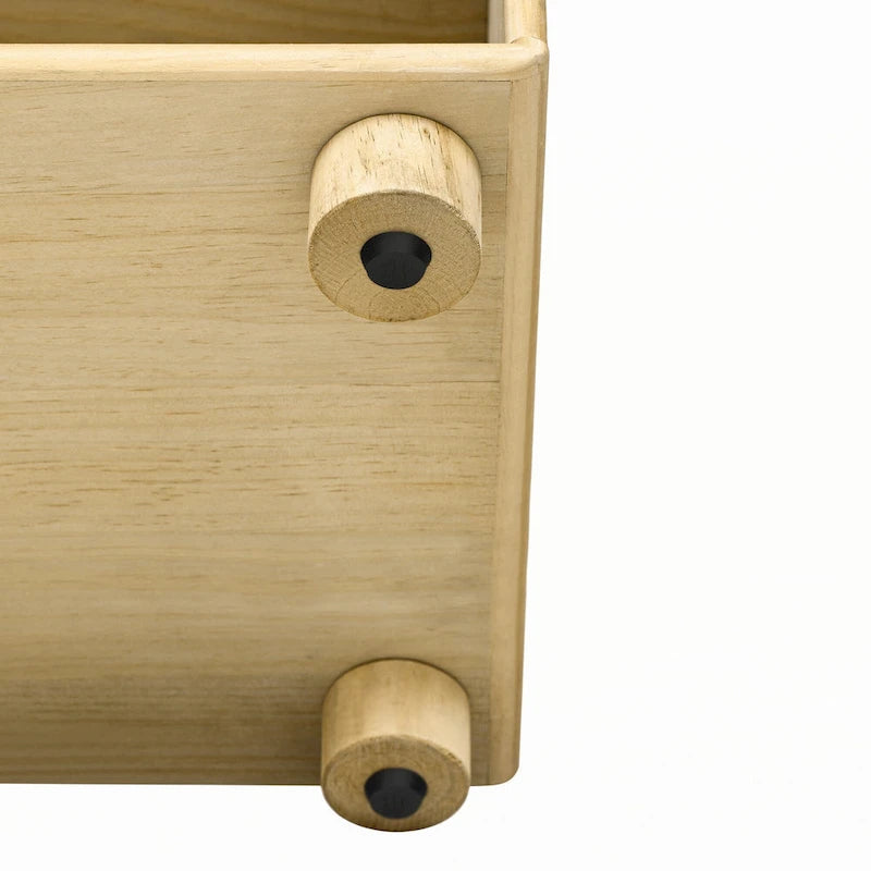 Console de table avec tiroirs et étagères pour entrée