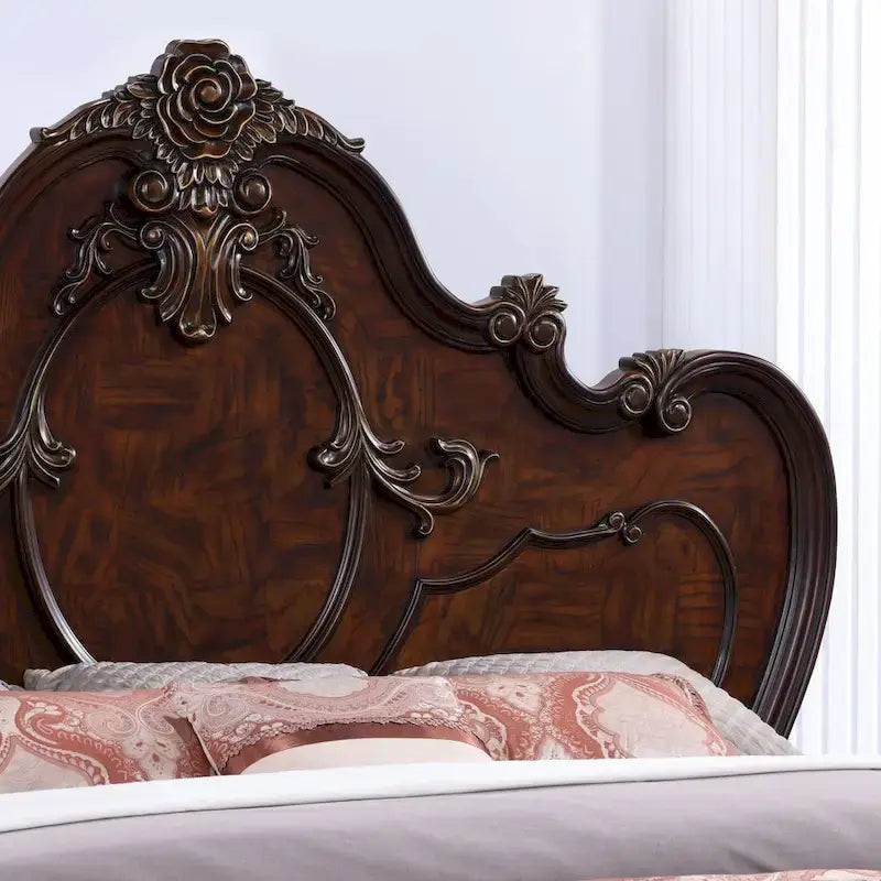 Ensemble de mobilier de chambre trois pièces en bois massif