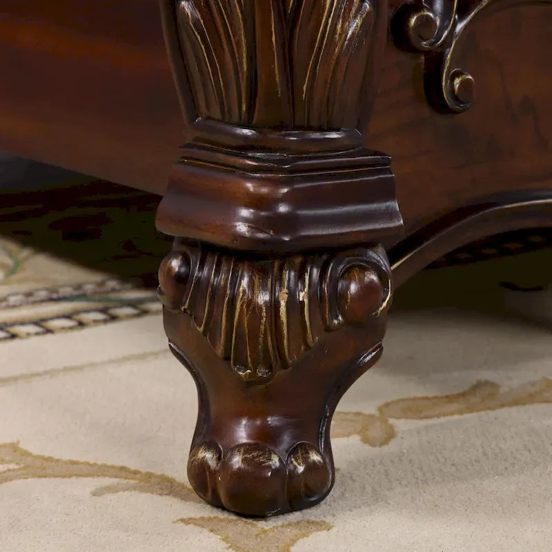 Ensemble de mobilier de chambre trois pièces en bois massif