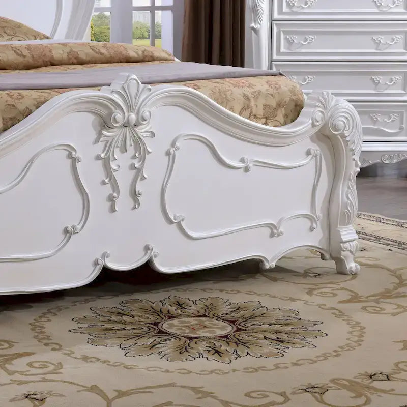 Ensemble de mobilier de chambre trois pièces en bois massif