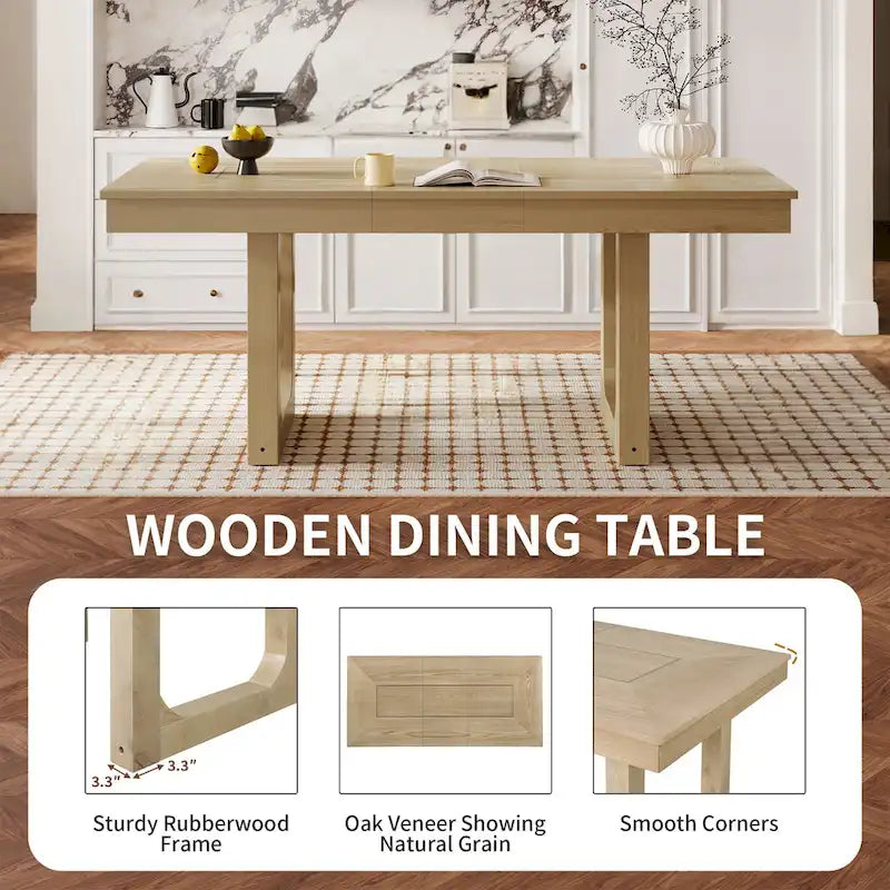 Table à manger extensible