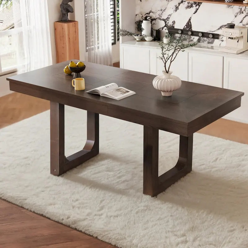 Table à manger extensible