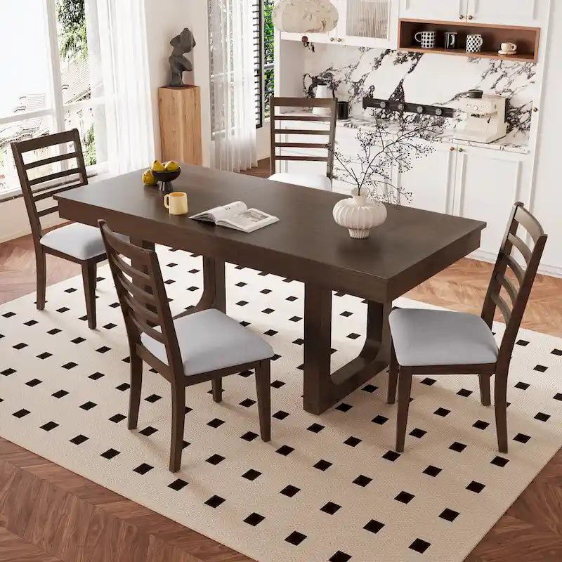Table à manger extensible