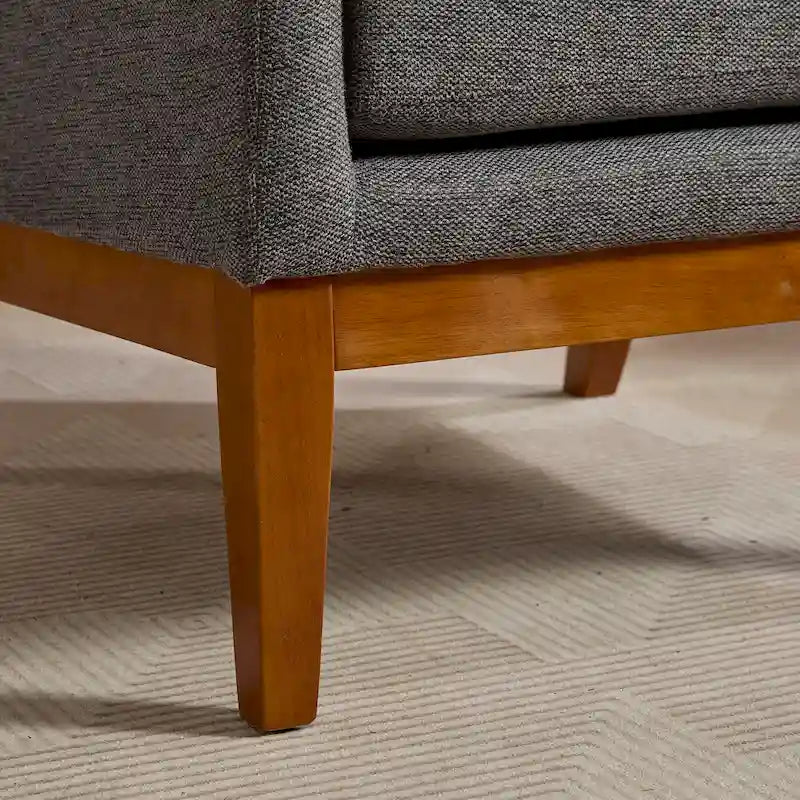 Fauteuil rembourré à dossier haut