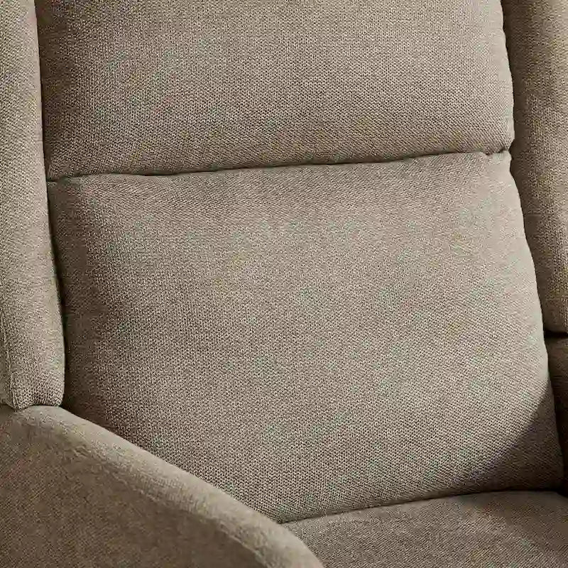 Fauteuil rembourré à dossier haut