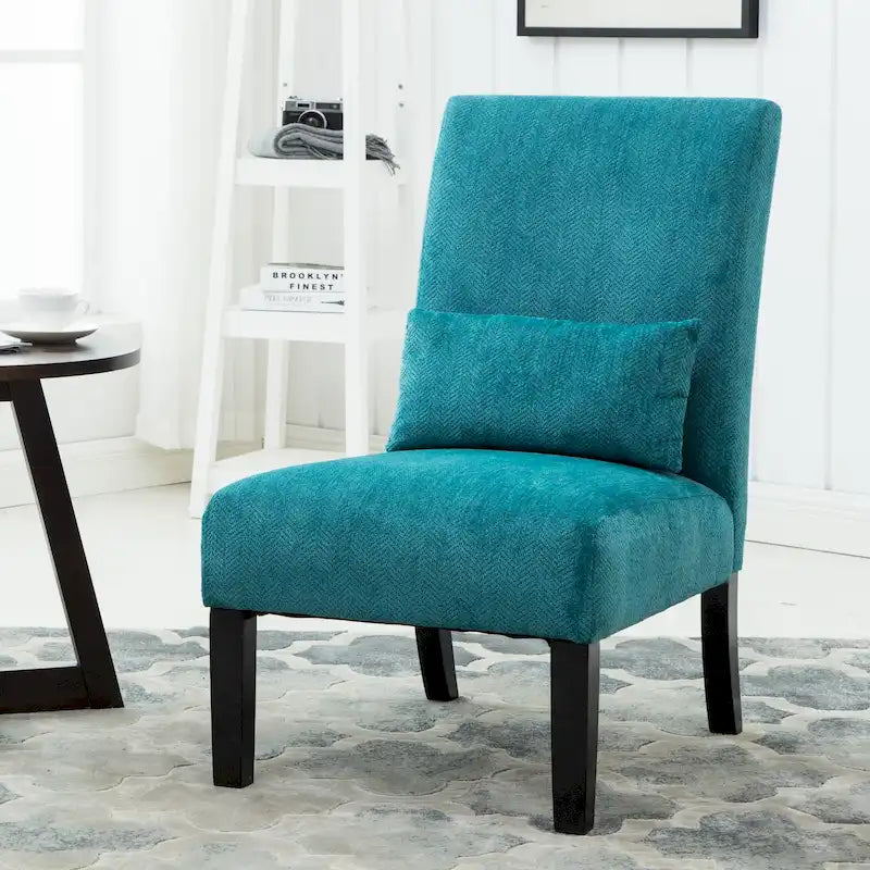 Fauteuil d'appoint dossier haut en polyester 31,75 po