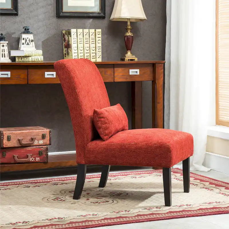Fauteuil d'appoint dossier haut en polyester 31,75 po
