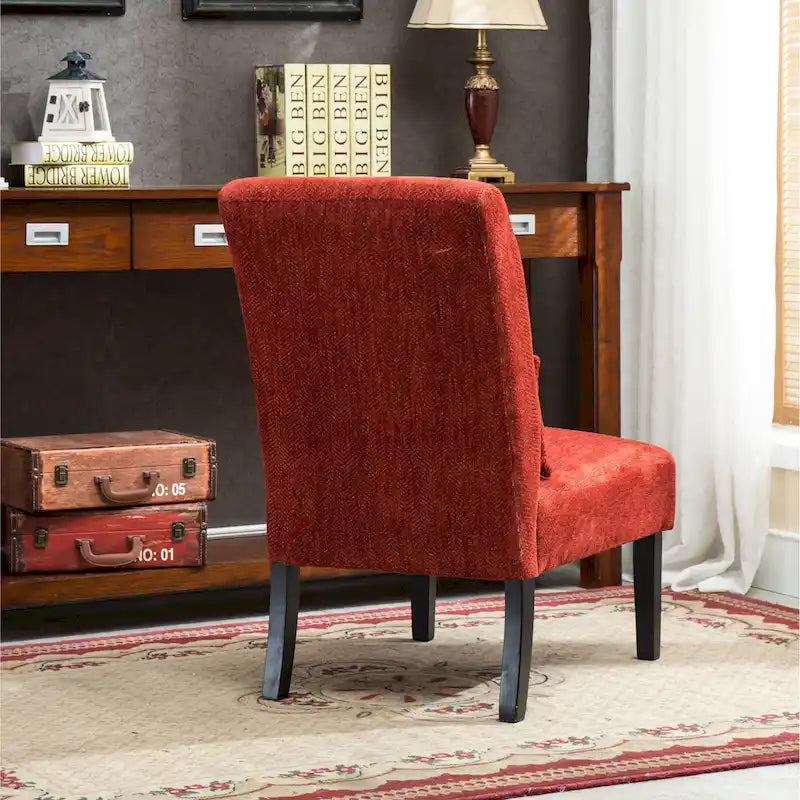 Fauteuil d'appoint dossier haut en polyester 31,75 po