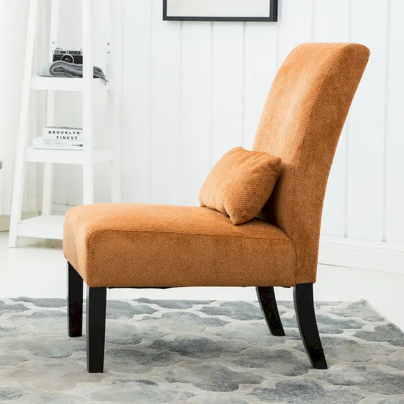 Fauteuil d'appoint dossier haut en polyester 31,75 po
