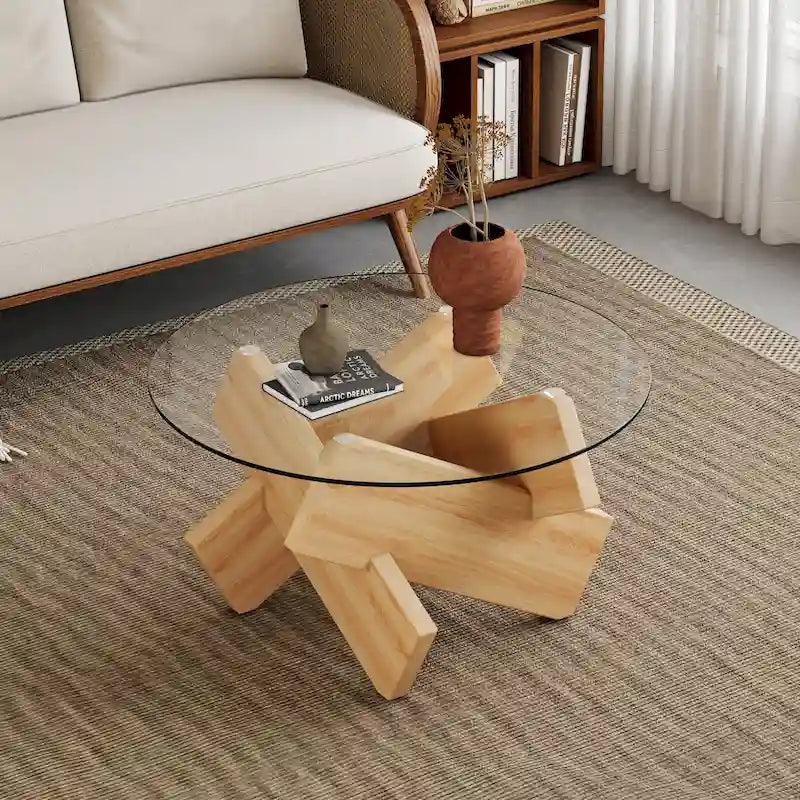 Table basse ronde moderne