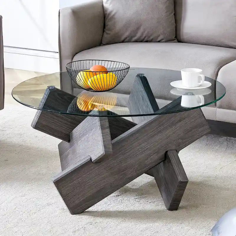 Table basse ronde moderne