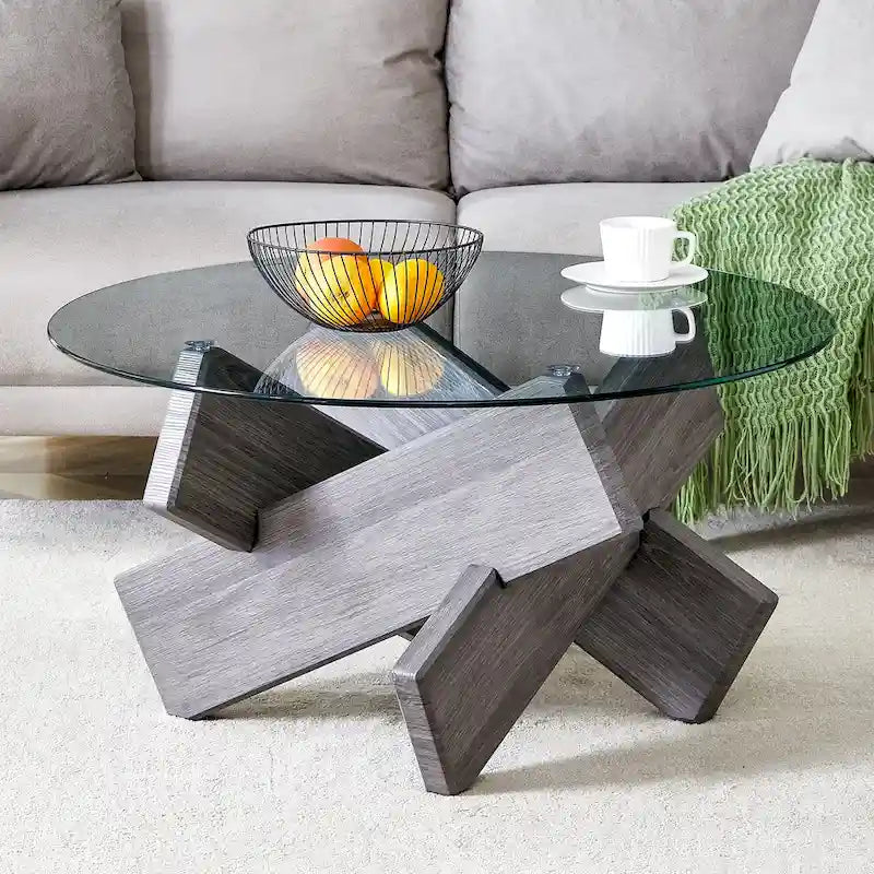 Table basse ronde moderne