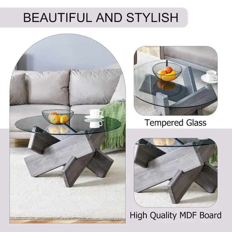 Table basse ronde moderne