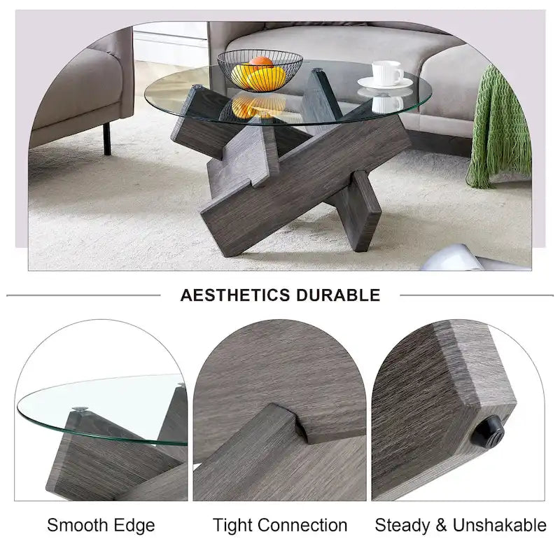 Table basse ronde moderne
