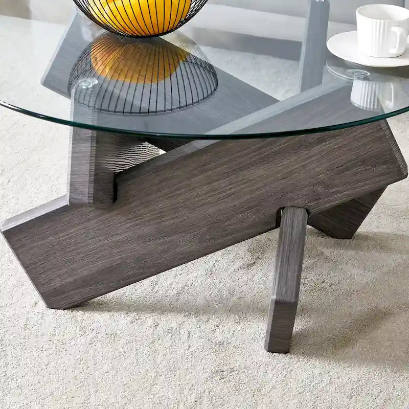 Table basse ronde moderne