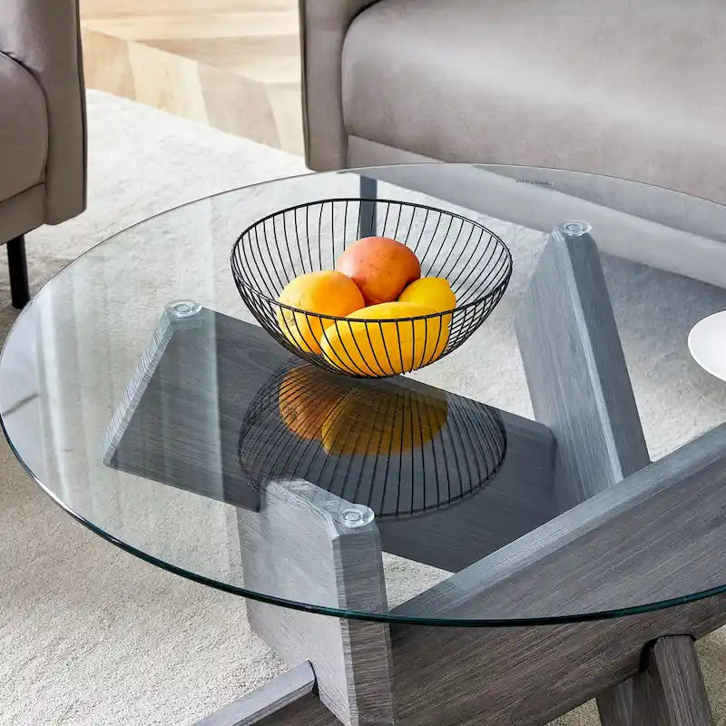 Table basse ronde moderne