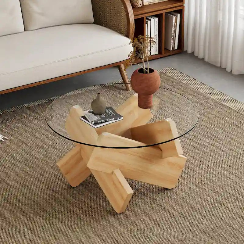 Table basse ronde moderne