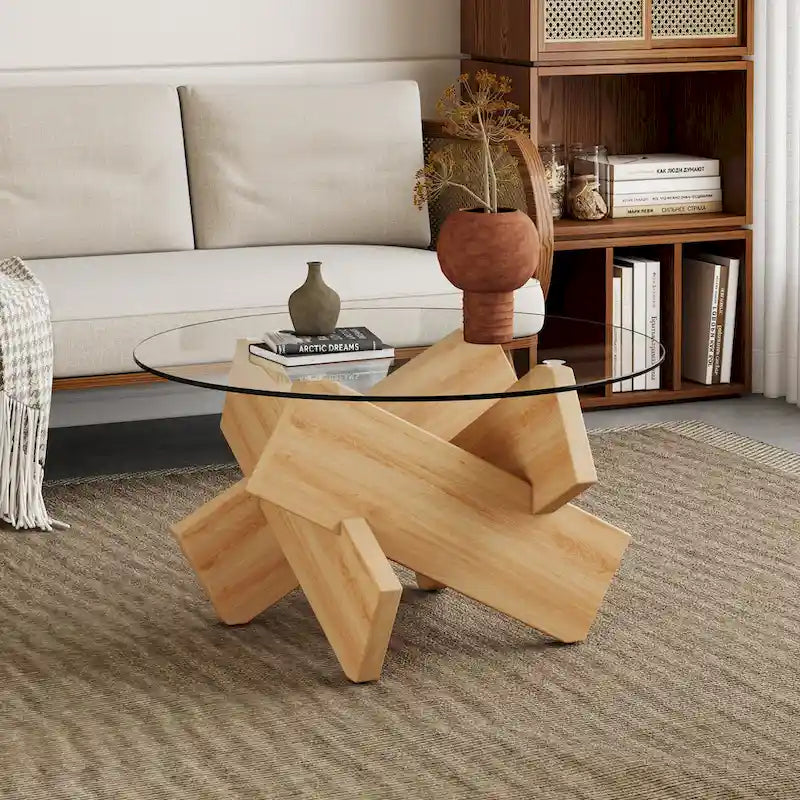 Table basse ronde moderne