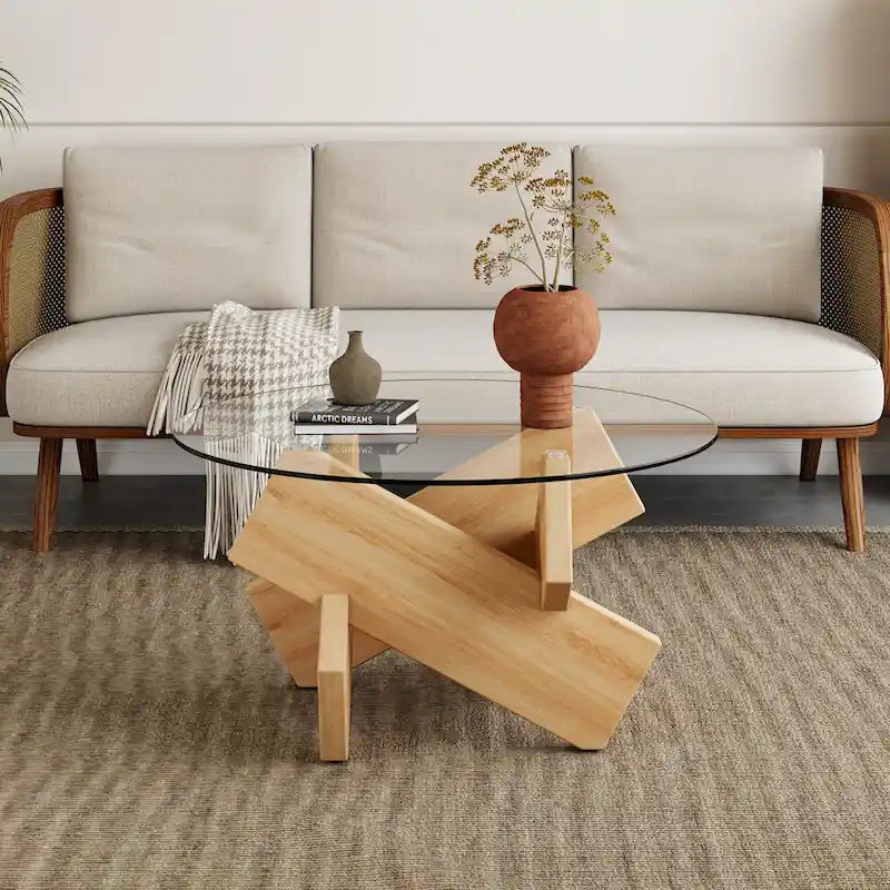 Table basse ronde moderne