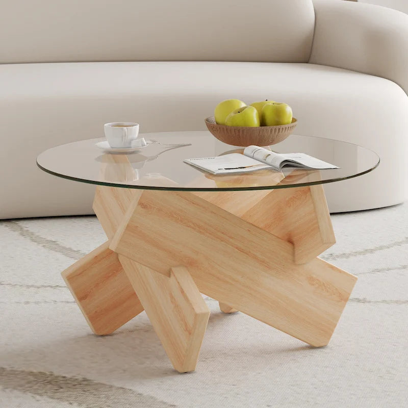 Table basse ronde moderne