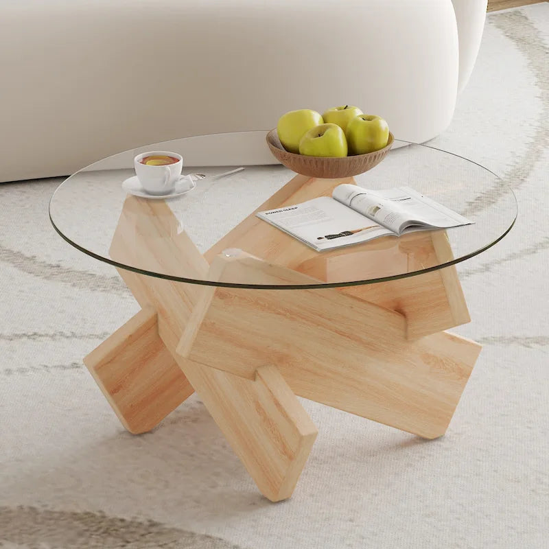 Table basse ronde moderne