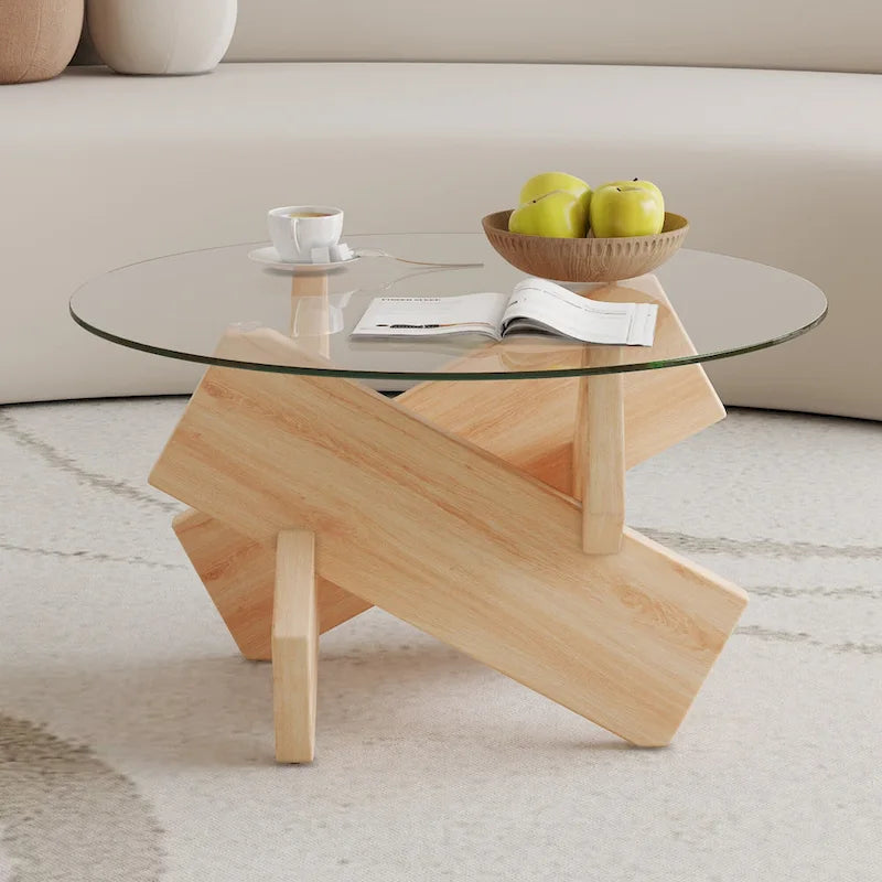 Table basse ronde moderne