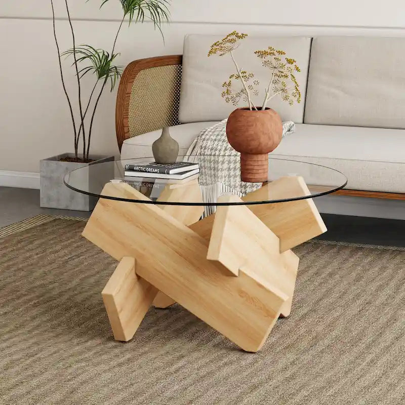 Table basse ronde moderne