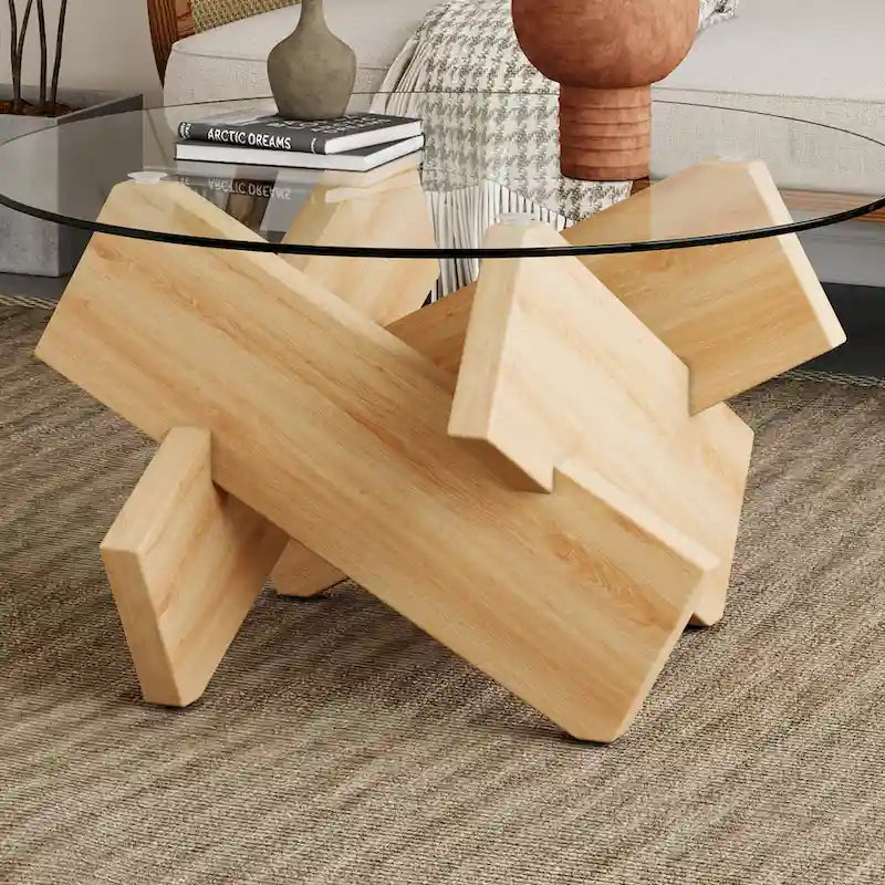 Table basse ronde moderne