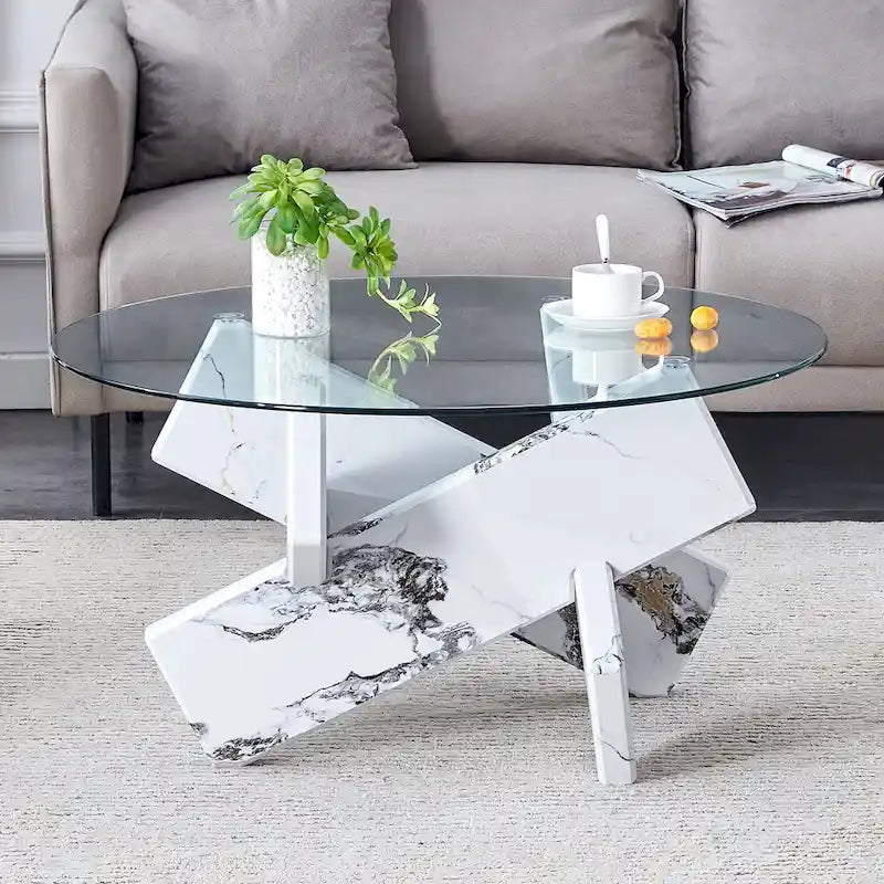 Table basse ronde moderne