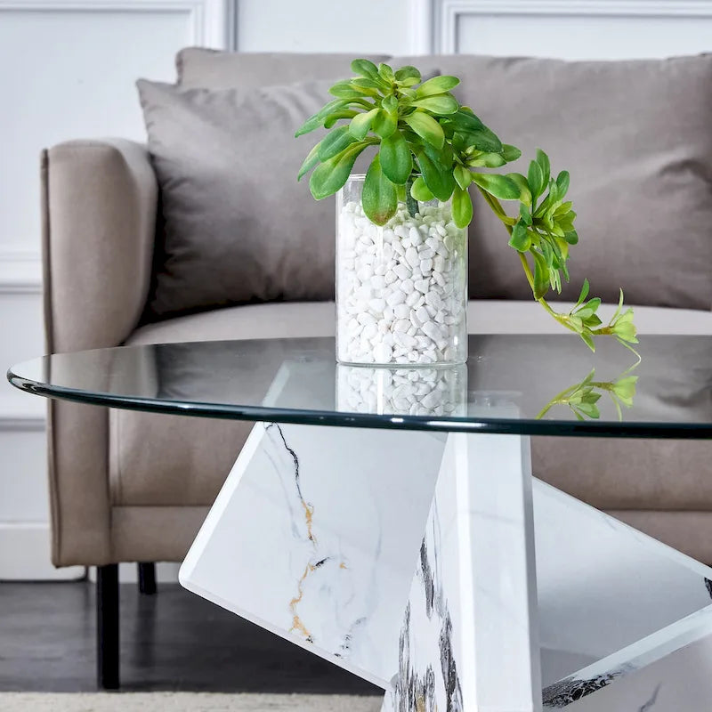 Table basse ronde moderne