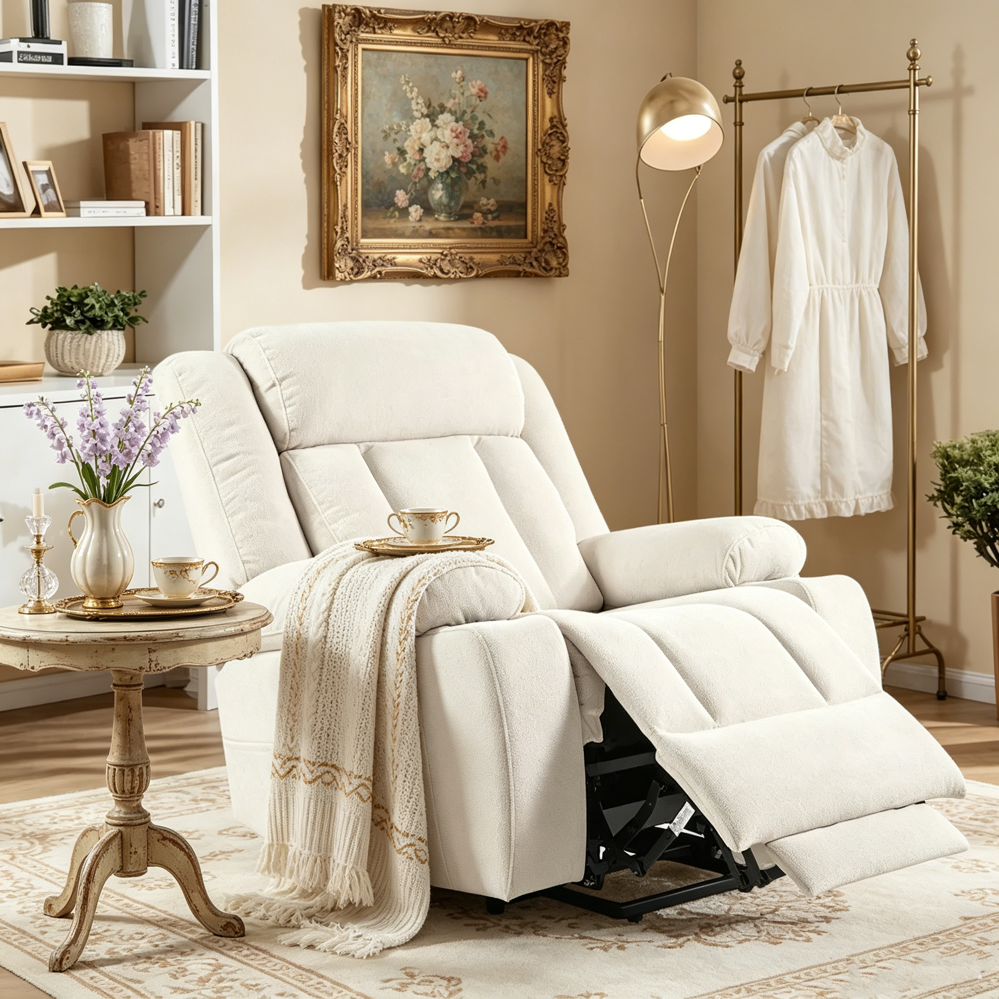 Fauteuil inclinable électrique réglable en hauteur