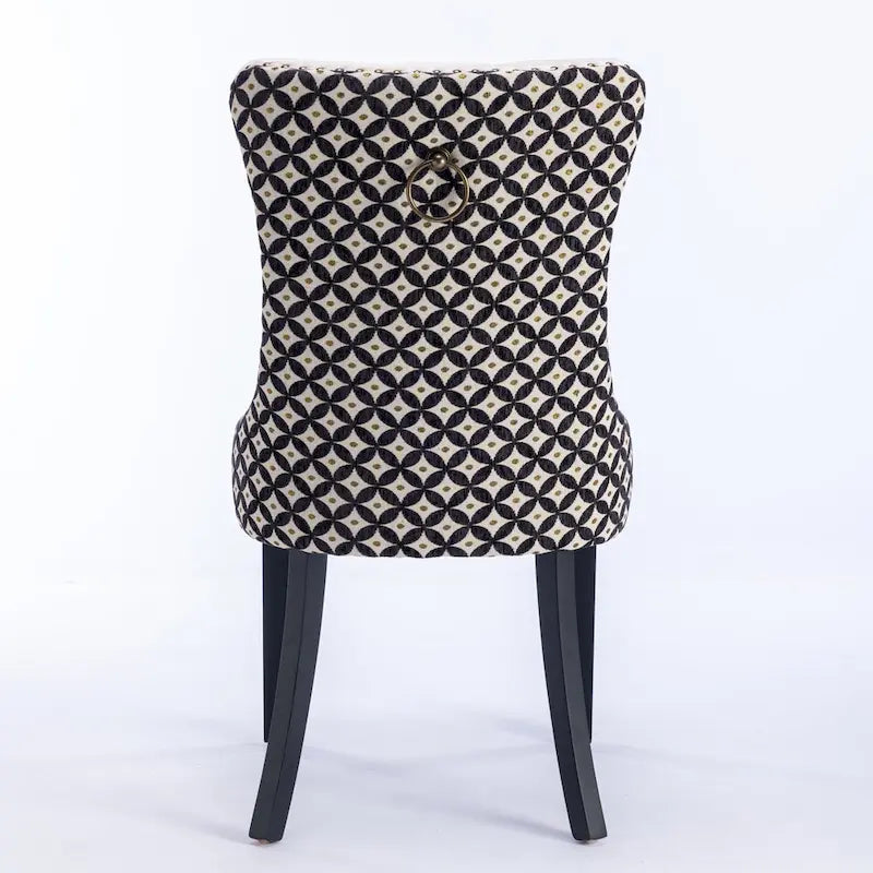 Chaises de salle à manger en velours classique