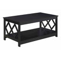 Table basse Diamond avec étagère de Convenience Concepts
