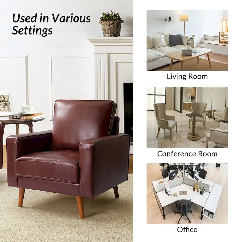 Fauteuil médiéval en cuir véritable, ensemble de deux pièces