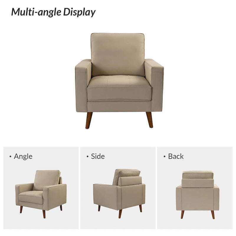 Fauteuil médiéval en cuir véritable, ensemble de deux pièces
