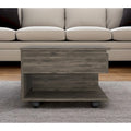 Table basse rectangulaire réglable en hauteur