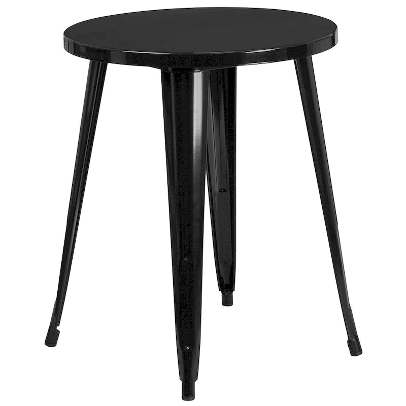 Tables et chaises de jardin en métal